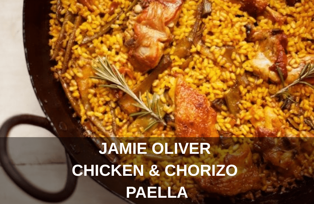 Jamie Oliver Chicken and chorizo paella
